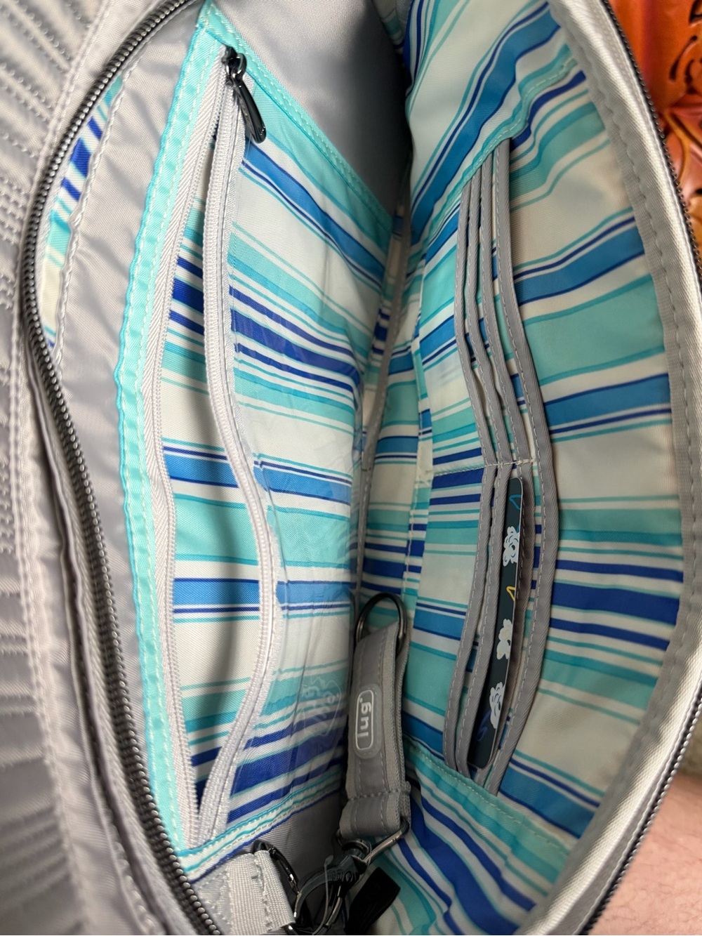 Lug Cloud Grey Windjammer Tote Bag - Picture 4 of 5